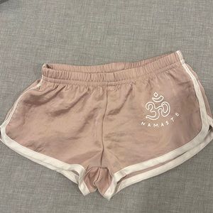 Spiritual Gangster Namaste shorts. Size 4.